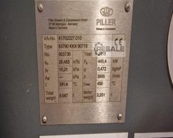 Maschine: PILLER 63790 KKX 90710 Gebläse