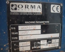 Maschine: ORMA I/413 Anleimmaschinen