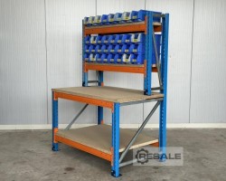Maschine: STOW Pal Rack NS 1.550mm Packtisch Versandtisch Werktisch Werkbank