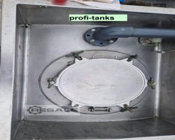 Maschine:  Containertank V23 Edelstahltank 28.500 L V4A isoliert beheizbar