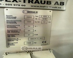 Maschine: HERMLE C800 V CNC Fräszentren