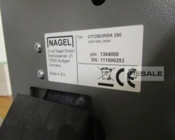 Maschine: NAGEL CITOBORMA 290 Zweispindelbohrmaschine