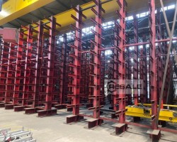 Maschine: VETTEN  Industrie-Kommissionierkran für Langgüter