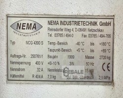 Maschine: NEMA NCG 4390 S Temperaturschockkammer