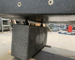 Maschine: ATELIERS MAITRE 2000 x 1200 x 400 mm Montagetische