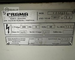 Maschine: FRAMA MDC 1300 Kantenleimmaschinen