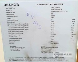 Maschine: REZNOR UDSA055-4E Hallenheizungen
