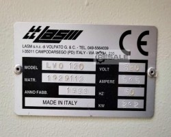 Maschine: VOLPATO LVO 120 Kantenschleifmaschinen