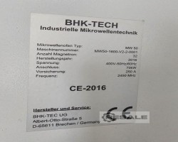 Maschine: BHK-TECH MW 50 Mikrowellen