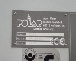 Maschine: POLAR 115 E Papierschneidemaschinen