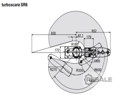Maschine: BOSCH Turbo Scara SR 6 + MA4/200-730 Turbo Scara SR6 Roboter + Steuerung Rexroth