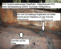 Maschine: MTA  Walzenextruder