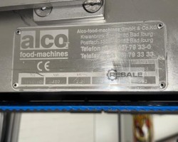 Maschine: ALCO ASP600HDI Snitzel Presse