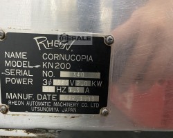 Maschine: RHEON KN200 Gebäckformmaschinen