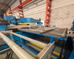 Maschine: TIMAC + LARA Coil-fed cutting-feeding line Kreisscheren
