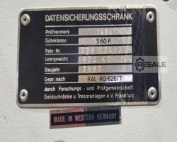 Maschine: LAMPERTZ Data Backup Cabinet Tresore