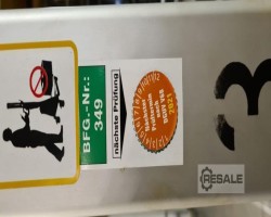 Maschine: EDMOLIFT WP 85 EM Elektrolifter 80 kg Ladefläche 60x47 cm Hebetisch