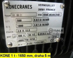Maschine:  Konecranes Hallenkran