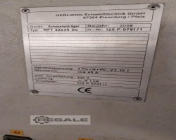 Maschine: OERLIKON MFT 42x35 Schweissanlagen