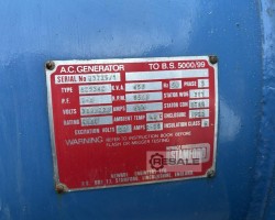 Maschine: MERCEDES BENZ OM444A - 450 kVa Generatoren