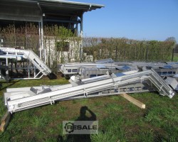 Maschine: SPREMATEC u L-Förderband / Transportband / Steigeband