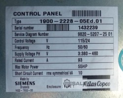 Maschine: ATLAS COPCO GA30VSDFF 