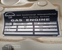 Maschine: VIESSMANN Vitobloc 200 EM-50/81 Blockheizkraftwerke (BHKW)