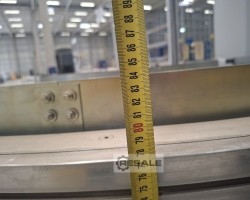 Maschine: TRANSNORM 1600-105 Gurtkurvenförderer, 180 Grad