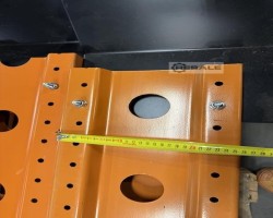 Maschine: NEDCON u Palettenregale Flankenschutz  Leitplanke