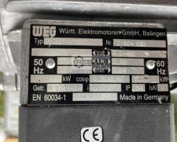 Maschine: SCHUMA 2-fach abknickbar Knickförderband