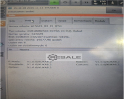 Maschine: KUKA KR 180 Industrieroboter