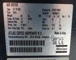 Maschine: ATLAS COPCO FX10 