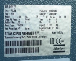 Maschine: ATLAS COPCO FD285 