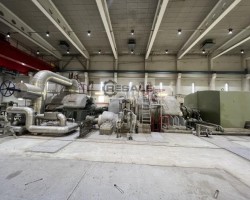 Maschine: SIEMENS - AHLSTROM CFB 100 kg/s 137bar 535ºC Dampfkesselkraftwerk mit 240 MW CFB - 88 MVAe