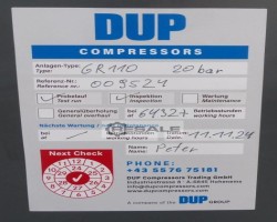 Maschine: ATLAS COPCO GR110 