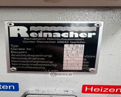 Maschine: REINACHER S 150 Hallenheizungen