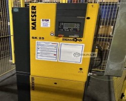 Maschine: KAESER SK 25 T Schraubenkompressoren, Kaeser, 10 Bar,