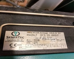 Maschine: SENERTECH Dachs HKA-G S1 Gasgeneratoren