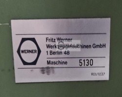 Maschine: FRITZ WERNER  5130 (5.130) Universalfräsmaschinen