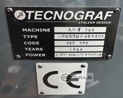 Maschine: TECHNOGRAF ANT250 Weiterverarbeitungsmaschinen