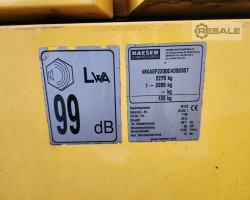 Maschine: KAESER Mobilair M123 Baustellen-Kompressor