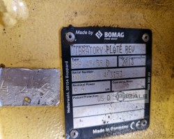 Maschine: BOMAG BPR 45/55 D Rüttelplatte