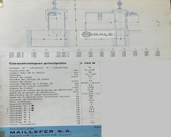 Maschine: MAILLEFER MAC-350 M Stossmaschinen