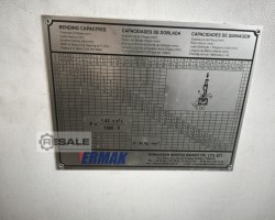 Maschine: ERMAK CNC HAP 2680 CNC Abkantpressen