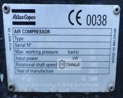 Maschine: ATLAS COPCO ZT250FF 