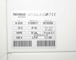 Maschine: HERAEUS (THERMO FISHER) B 6200  Inertgas Trockenöfen