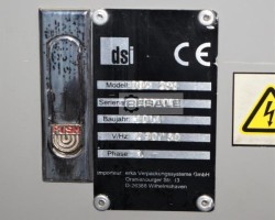 Maschine: DSI ERKA DBA 200 Umreifungsmaschinen vollautomatisch