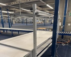Maschine:   Arbeitsplatz / Packtische 2m x 0,90m