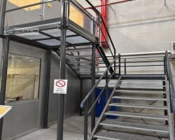 Maschine: KLEUSBERG Trendline Lagerbüros, Raum-im-Raum-System,