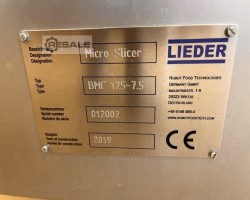 Maschine: BUSSER / LIEDER Microslicer BMC125-7,5 Feinstzerkleinerer / Emulgierer / Kolloidmühle